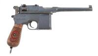 German Military C96 Semi-Auto Pistol by Mauser Oberndorf