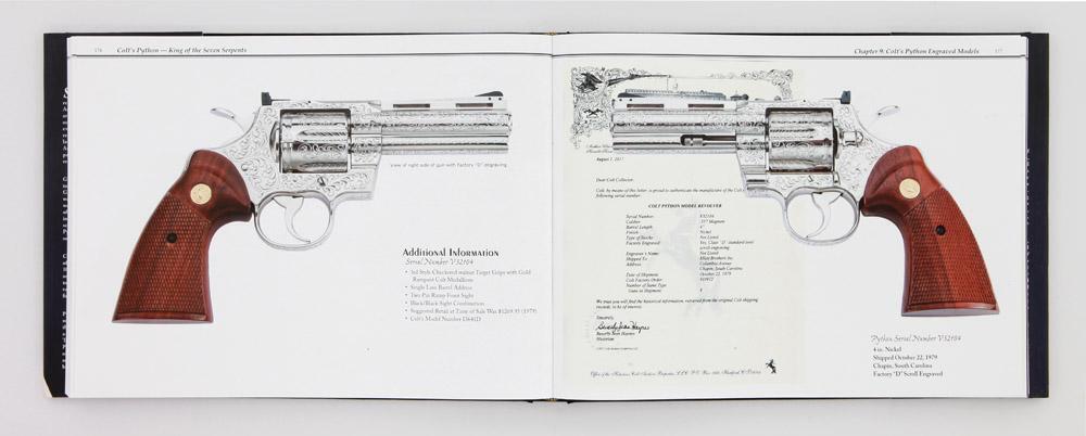 Rare Factory Engraved Colt Python Revolver