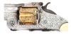 Handsome Engraved, Silver & Gold-Plated Smith & Wesson No. 3 First Model Revolver with Inscribed Ivory Grips - 3