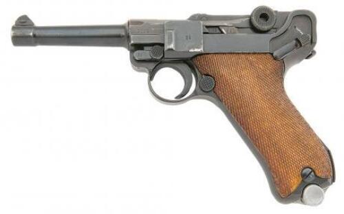 German P.08 Luger Code 42 Pistol by Mauser