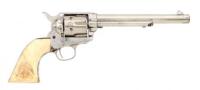Colt Single Action Army Revolver Identified to Amarillo Veterinarian R C Lowry