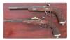 Handsome Pair of Gastinne Renette Sliding Breech Percussion Target Pistols - 2