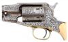 Lovely Engraved Remington New Model Navy Metallic Cartridge Converted Revolver - 3