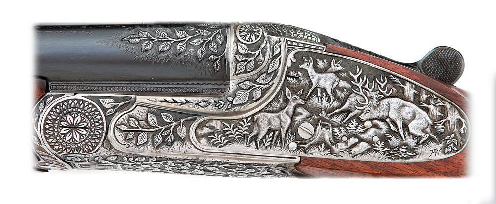 Model 161 Lovely Merkel Model 161 Sidelock Double Ejector Rifle