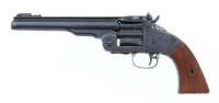 Custom Smith & Wesson Second Model Schofield Single Shot Pistol