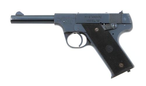 High Standard Model B Semi-Auto Pistol