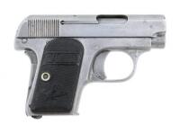 Colt Model 1908 Hammerless Vest Pocket Semi-Auto Pistol