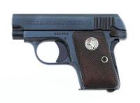 Colt Model 1908 Hammerless Vest Pocket Semi-Auto Pistol