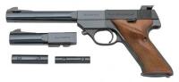 High Standard Model 101 Olympic Semi-Auto Pistol Two Barrel Set