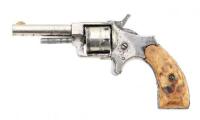 Hopkins & Allen Blue Jacket 1 1/2 Spur Trigger Revolver