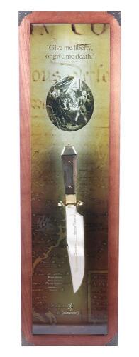 Browning Declaration of Independence Cased Commemorative Trade Knife