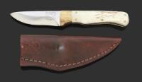 Custom Fixed Blade Sheath Knife by Keith Richard