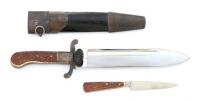 German Hunting Knife Set by Sternitzky