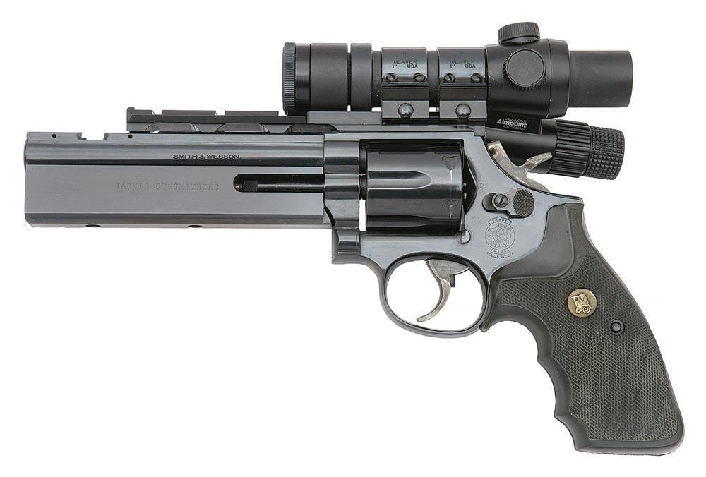 Custom Smith & Wesson Model 586 Distinguished Combat Magnum Revolver by