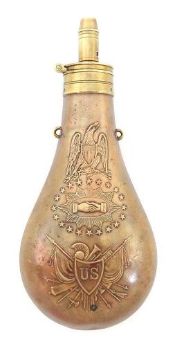 Batty 1847-Dated Peace Flask