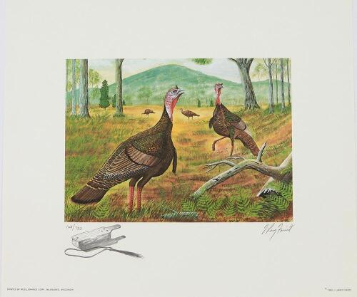 Georgia Wildlife Management Stamp Print