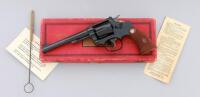 Excellent Pre-War Smith & Wesson K22 Outdoorsman Revolver with Original Box
