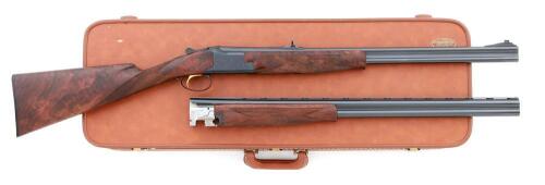 Browning Continental Grade I Over Under Rifle/Shotgun Two Barrel Set