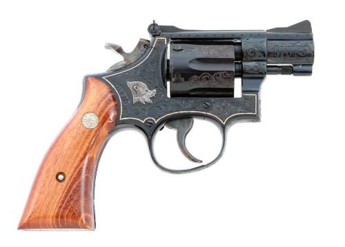 Excellent Engraved Smith & Wesson Model 15-2 By John Adams
