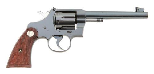 Scarce Colt Officers Model Target Double Action Revolver