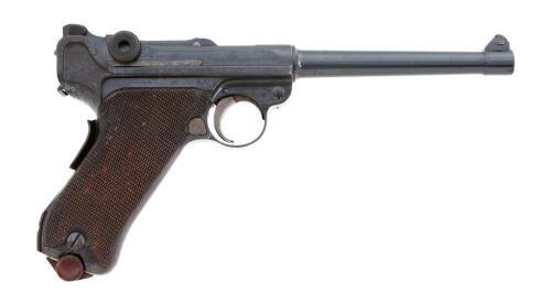 German Model 1906 Navy Luger Pistol by DWM with Kiel Shipyard Marking