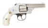 Excellent Smith & Wesson 38 Safety Hammerless Third Model Revolver with Box - 2