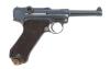 German P.08 Luger S/42 G-Date Pistol by Mauser