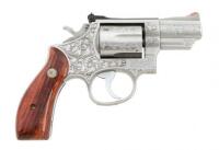 Factory Engraved Smith & Wesson Model 66-1 Combat Magnum Revolver