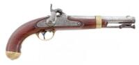 U.S. Model 1842 Percussion Pistol by H. Aston & Co. with Massachusetts Surcharge