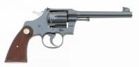 Colt Officers Model Target Double Action Revolver