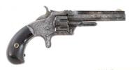 Engraved Smith & Wesson No. 1 Third Issue Revolver