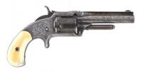 Engraved Smith & Wesson No. 1 1/2 Second Issue Revolver