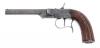 Belgian Swinging Breech Single Shot Gallery Pistol by Herman - 2