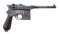 German C96 M30 Semi-Auto Pistol by Mauser Oberndorf