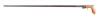 Interesting Unmarked Underhammer Percussion Pistol with Extra Cane-Length Barrel - 2