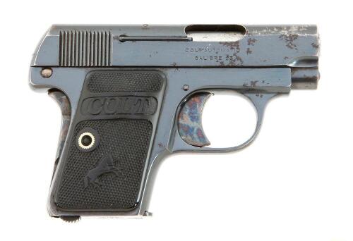 Colt Model 1908 Vest Pocket Hammerless Semi-Auto Pistol