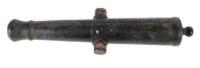 Large Cast-Iron Muzzleloading Cannon Barrel