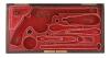 Very Fine French-Fitted Adams Model 1851 Revolver Case with French Retailer Embossing