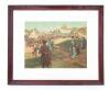 Framed Print &ldquo;The DuPont Powder Wagon&rdquo; by Pyle