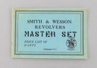 Vintage Smith & Wesson Handgun Parts Price List Master Set