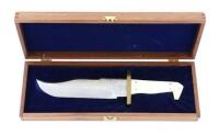 Cased Heavy Duty Bowie Knife