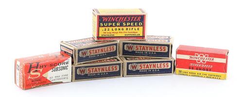 Vintage 22 RF Cartridges