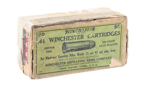 Collectible Winchester 44 WCF Cartridges