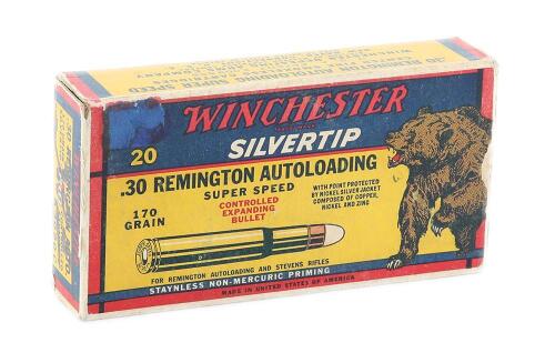 Collectible Winchester .30 Rem ''Bear Box''