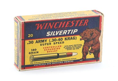 Collectible Winchester .30 Army ''Bear Box''