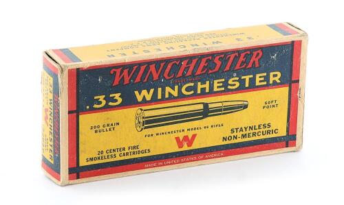 Collectible .33 Winchester