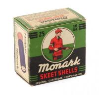Collectible 16-gauge Federal Monark Skeet Shotshells