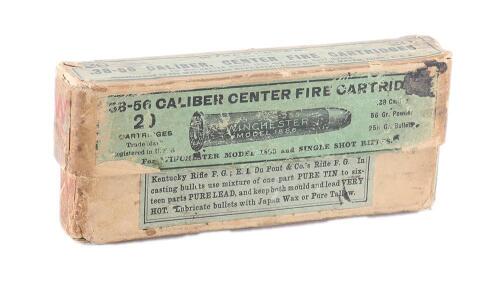 Collectible 38-56 WCF Ammunition