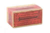 Collectible Sealed Box of Winchester 25-20 Cartridges