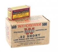 Collectible Brick of Winchester 22 Short Cartridges